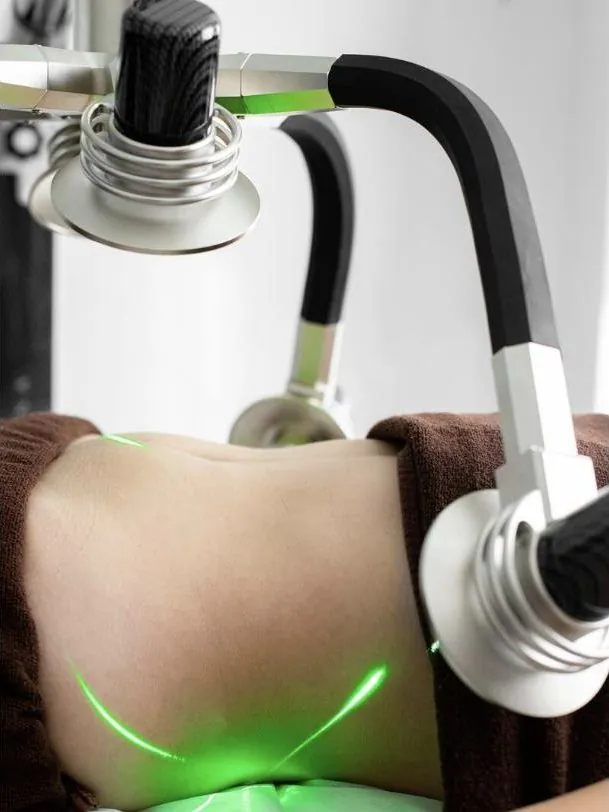 Non-invasive body contouring session at RJ Aesthetics